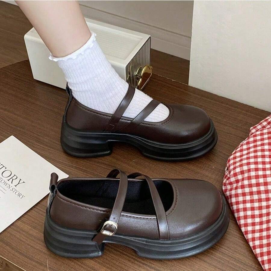 Costume Shoes - Brown - View 1