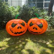 Tiup Besar Berbentuk Hantu Jahat, Dekorasi Halloween Tiup PVC Besar, Dekorasi Halaman Tiup Wajah Tengkorak Menakutkan untuk Pesta Halloween di Luar Ruangan, Taman, dan Halaman Rumput - MultiWarna - View 1