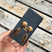 Cabin puff 1pc Compartment Cigarette Case, 10-Slot Design (Suitable For Regular Size), Durable And Wear-Resistant Texture, Compact Size For One-Handed Grip, Convenient For Carrying In Pocket Or Bag; Great Holiday Gift - One Size Fits All - View 20
