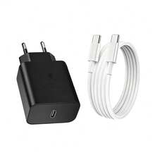 The New 45W GaN Ultra Fast Charger (European Standard Plug) Is Compatible With IPhone 17/16/15/14/13/12 Series, Compatible With Samsung Series, Suitable For Mobile Phones/Tablets/Laptops And Other Devices, Suitable For Travel/Dormitory/Home Multi Scenario Use - EU C Type Plug(220-240V) - View 21
