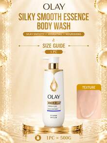 OLAY Smooth & Soft 沐浴露 500g，滋潤軟化粗糙肌膚，百合與柑橘香調，持久留香，均勻膚色，不油膩不黏膩，日常沐浴護理 - OLAY細膩柔滑精華沐浴露 - 查看 11