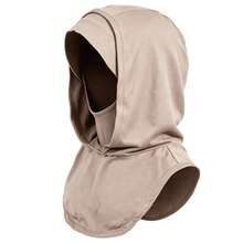 1 buah Balaclava Terlaris Terbaru 2026, Topi Balaclava Bertepi Lebar Elastis Warna Polos dengan Penutup Kepala Terintegrasi - MultiWarna - View 6