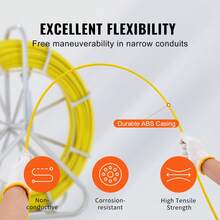 Cable Insertion & Extraction Tools - 200 m 6,35 mm - Viev 3