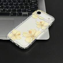 Pleiomea 花卉圖案印花手機殼「You Are Stronger Than You Think」正向金句美學殼，相容 iPhone 與 Android 機型，防水防摔防刮 - 彩色 - 查看 2