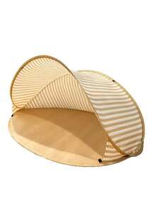 2s Quick-Open 2-Person Beach Tent! No-Assembly Beach Tent, Portable Quick-Open Sunshade, Easy-To-Use Outdoor Canopy Suitable For Beach, Picnic, Park, Camping, Family Leisure - Multicolor - View 10