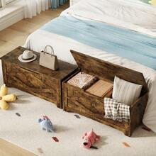 Storage Benches - Brown - View 6