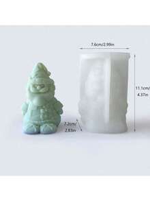 Christmas Snowman DIY Handmade Aromatherapy Plaster Multi-Function Silicone Mold - Snowman - View 3