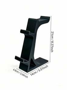 1pc 3-In-1 Universal Game Controller Stand And Headphone Holder, Can Hold 2 Game Controllers And 1 Headphone Simultaneously, Saves Desktop Space, Headphone Storage Rack, Suitable For Gamers And Daily Users - Multicolor - View 9