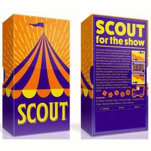 Circus Talent Scout Bilingual English-Chinese Board Game Cards, Multiplayer Party Fun Talent Scout Punishment Cards - Multicolor - View 1