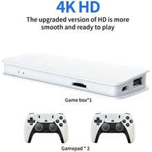 Yiyi Mini Retro Game Stick Game Console, 4K HD Output & Wireless Controller Plug & Play Video Game Console, Built-In 20,000+/30,000+ Games, Unisex Arcade Game Console, Best Birthday/Holiday Gift (64G/128G) - 1pc - View 4
