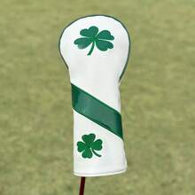 1pc Golf Club Head Cover, Suitable For Driver, Fairway Wood And Hybrid, Unisex, Golf Club Protection Cover - Multicolor - View 3
