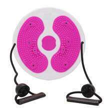 1PC Portable Waist Disc Set With Resistance Band, 3D Textured Foot Massage Plate To Stimulate Acupoints And Promote Blood Circulation, Suitable For Gym Or Home Fitness, Can Be Used For Pilates And Yoga, Home Fitness Waist , Waist Exercise Machine - Suitable For Foot Massage Exercise, Women's Weight Loss And Fitness, Weight Capacity Up To 100KG - Multicolor - View 14