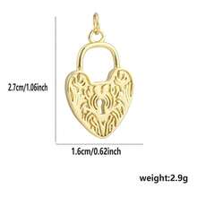 1pc Copper Asymmetrical Heart & Sun Pendant DIY Bracelet Necklace Anklet Charm, Niche Layering Accessory For Best Friends, Valentine's Day, Beach Vacation, Coworker Gift, Mother's Day - Multicolor - View 45