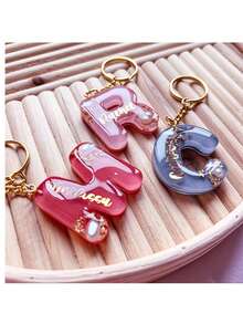 DIY Jewelry Making Silicone Letter Molds, 26 English Alphabet Epoxy Resin Molds, Suitable For DIY Keychains, Pendants, Earrings, Jewelry, Home Decor - Multicolor - View 1