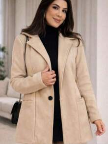 Women Blazers - beige crema - Ver 4