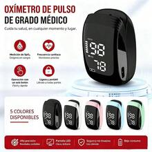 The Pulse Oximeter Features A Rechargeable USB-C Digital Interface, High-Precision Finger Pulse Measurement, And A  Display (Available In 5 Colors). - View 2