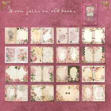 Moonfall Vintage Book Rose Pattern Gold Foil Colored Page A6 Notebook European Retro Luxurious Hardcover Journal - 1 Set - View 13