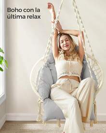 Hammock Chairs - White - View 9