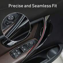 4件組 BMW 3系列 4系列 F30 F31 F32 F36 內門把手飾板拉手蓋，適用於 BMW 325 328 330 428 430 2013-2019 - 4 件套封面 - 查看 4