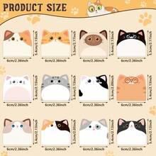 Back To School Cartoon Animal Shaped Sticky Notes, Cute Blank Memo Pads For Students, Office And Planner Stationery, First Day Of School - Multicolor - View 6