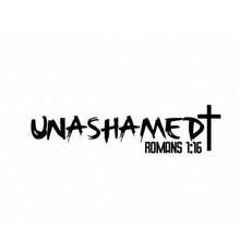 1pc UNASHAMED Romans 1:16 Cross Letter Car Sticker, Multi-Color Options, PVC Waterproof Self-Adhesive Vinyl Decal, Religious Faith Decoration Sticker, Suitable For Car, SUV, MPV, Truck Windows, Bumpers, Exterior And Interior - Multicolor - View 15