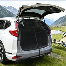 1pc Car Trunk Mosquito Net Screen, Magnetic Car Trunk Sunshade Mosquito Net Curtain, Summer Camping Picnic Gear, Mosquito-Proof Ventilated Mesh Screen, Suitable For Road Trips, Universal SUV Trunk Net, Car Mosquito Net, Camping Mosquito Net, With Storage Bag - Random - View 6