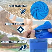 Beach Sand Removal Bag Outdoor Beach Seaside Equipment For Removing Sand From Body And Hands - Multicolor - View 7