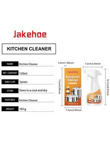 Kitchen Cleaner, Suitable For Cleaning, Degreasing And Stains, Suitable For Household Stoves And Sinks, Multi-Functional Cleaning Care, Cleaning Various Small Appliances, - Liquid - View 7