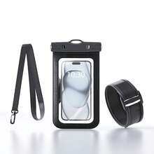 3pcs Detachable Arm Band & Halter Dual-Use Waterproof Phone Pouch, Touchscreen Phone Case For Running, Cycling, Sports, Swimming, Water Play, Arm Bag 8-Level Waterproof Multi-Function - Multicolor - View 14