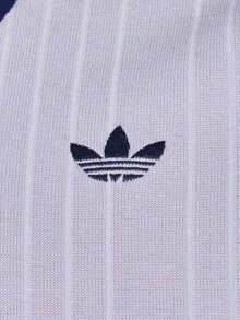 Adidas Originals Women's LS POLO W CCPOLO Knit Collar Long Sleeve T-Shirt KY5733 - Lilac Purple - View 5