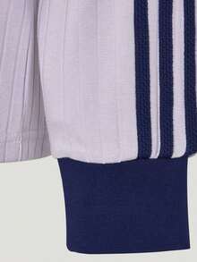 Adidas Originals Women's LS POLO W CCPOLO Knit Collar Long Sleeve T-Shirt KY5733 - Lilac Purple - View 6