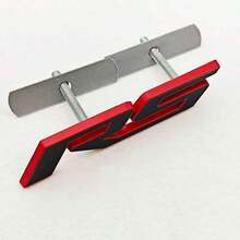 3D Metal RS Logo Sticker Front Grill Emblem Rear Trunk Badge For Chevrolet Blazer Lumina Camaro Cruze Monza Car Accessories - A - View 9