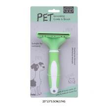Pet Hair Removal Comb, Pet Supplies, Pet Grooming Knife, Hair Removal Comb With Curved Blade, Pet Dog Grooming Comb - Small - View 8