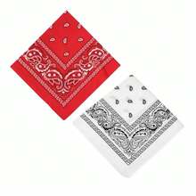 Women Scarves - Kit 2-pack-rED-wHITE - View 1