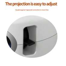TY20 Mini Projector, 80ANSI Lumens Basic Model, Supports 1080P Video Playback Decoding, Upgrade Your Home Theater Movie Experience, Compatible With HD, USB, AV, Laptop. Holiday Gift - EU C Type Plug(220-240V) - View 11