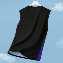 Men's 3-Piece Gradient Sleeveless Tank Tops For Fitness And Running Sports Summer - Multicolor - View 7