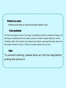 1pc IPX8 Waterproof Phone Pouch With Lanyard, Touchscreen High-Definition Photography, Thickened PVC Leak-Proof Wear-Resistant, Fits Phones Up To 8.3 Inches, Universal For All Models, Suitable For Swimming, Diving, Rafting, Outdoor, School Trip, Vacation, Camping, Beach, Multi-Function Waterproof Phone Protective Case - Multicolor - View 9