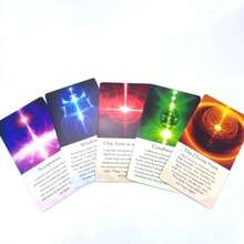 Hailing Power Oracle Cards, 54 English Cards, With Keyword Explanations On Card Faces, Suitable For Beginners, Christmas, Birthday, Gift, Divination Card Game - Multicolor - View 5