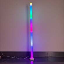 Lámpara de pie LED, modos multicolor, detección infrarroja - Lámpara de pie estilo asiático alimentada por USB, pantalla de plástico, adecuada para decoración de sala de juegos, regalos festivos, iluminación ambiental alimentada por batería - Unitalla - Ver 3
