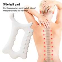 1pc Facial Massage Roller, Full Body Leg Gua Sha Massager, Beauty Relaxation Pressing Tool, Non-Ceramic Gua Sha Board - View 3