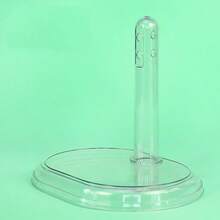 1pc Transparent Hamster Wheel With Stand, Silent Running Design, Detachable And Easy To Clean, Small Pet Activity Toy, Hamster Cage Accessory, Suitable For Hamsters, Gerbils And Mice, 3 Sizes Available, 2pcs Wheel A + Stand/1set - Multicolor - View 15