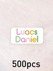 LICVIC Custom Stickers, Personalized Name Labels Stickers, Back To School Supplies For Kids, Customized Name Tag Stickers, Customizable Stickers, Boy, Girl - Multicolor - View 18
