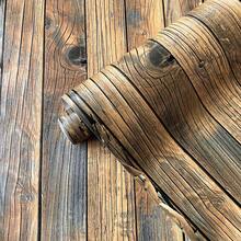 1 Roll 45cm Wide Faux Wood Grain Wallpaper, Multiple Styles Available, Suitable For Home Decor - Faux Wood Grain - View 14