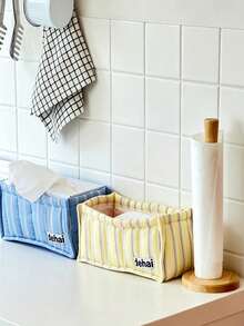 Keranjang Penyimpanan Multifungsi Ins Style, Cocok untuk Mengatur Berbagai Barang, Meja Kantor, Perlengkapan Sekolah, Kamar Asrama, Aksesoris Kamar Mandi, Merapikan Kamar Tidur, Kosmetik, Camilan, dan Perlengkapan Mandi, Hadiah Sempurna untuk Teman dan Keluarga - MultiWarna - View 5
