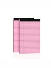 Back To School Multi-Color Lined Notebook, Memo Pad, INS Minimalist Style Multi-Color Inner Pages Writing Notebook, Non-Bleed Stationery, Suitable For Students, Memo Pad, Gift Notebook, Used For Shopping List, Learning, Office Supplies, To-Do List Memo - Multicolor - View 7
