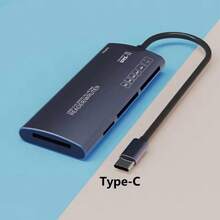 KZ 6-In-1 USB 2.0 Multi-Function Card Reader SD/TF/XD/CF/M2 Memory Card Adapter For Camera And Computer, High-Speed Data Transfer - View 10