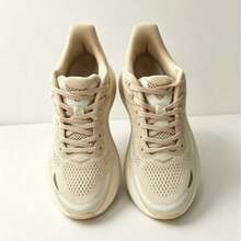 男款 Hoka One One 全季公路跑鞋 BONDI 9 透氣輕量舒適緩震防滑燕麥色 - 燕麥色男款 - 查看 3