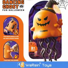 Halloween Dancing Wind-Up Doll, Ghost Pumpkin Design, Halloween Gift - Multicolor - View 3