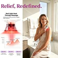 Face And Body Shaping Device, Smart Cupping-Style Cellulite Removal Tool With Heating And Vibration, Red Light Therapy Lymphatic Detoxification Massager For Abdomen, Arms, Legs, Waist And Back, Supports Skin Firming And Body Care - White - View 6
