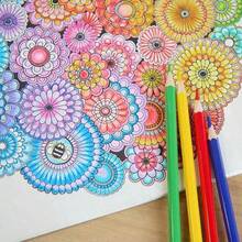 Best-Selling 24-Page 18.5*18.5cm English Version Magic Forest Coloring Book, Stress Relief Adult Edition Hand-Drawn Coloring Book - Single Piece - View 4
